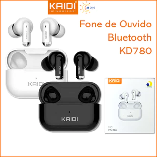 Fone de Ouvido Sem fio Bluetooth TWS Kaidi KD-780