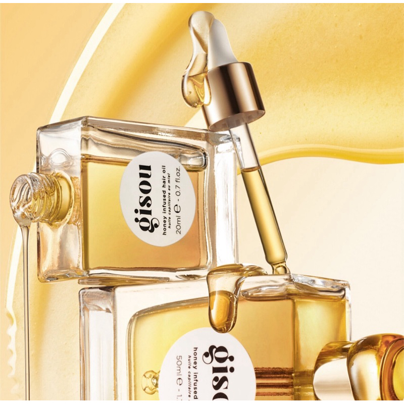 NOVO! Gisou Honey Infused Hair Oil 20ml ORIGINAL | Shopee Brasil