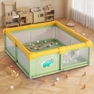 💓Cercadinho Para Bebê Grande cercado Infantil 180 x150cm | Cercadinho Bebê Chiqueirinho Proteção Bebê Cinza Qualidade em Oferta na Shopee