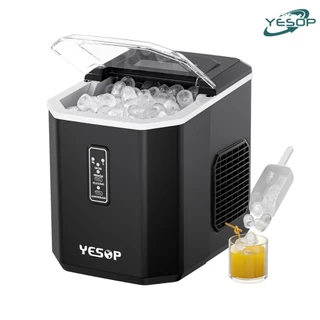 YESOP Máquina De Gelo Turbo Ice Premium 120W Portátil 110V/127V Profissional Automático Preto em Oferta na Shopee
