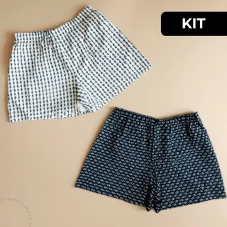 Kit 5 3 1 Samba Canção Masculina Cueca Pijama Short Malha Fria Dormir em Oferta na Shopee