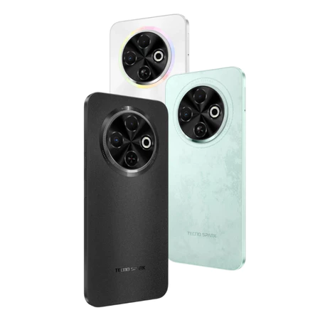 Tecno Spark 30C 4G 128 e 4GB RAM Câmera 50MP Processador Mediatek Hélio G81 Bateria 5000mAh Versão Global