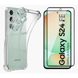 Capa Capinha + Película de Vidro 3D Samsung S24 Fe