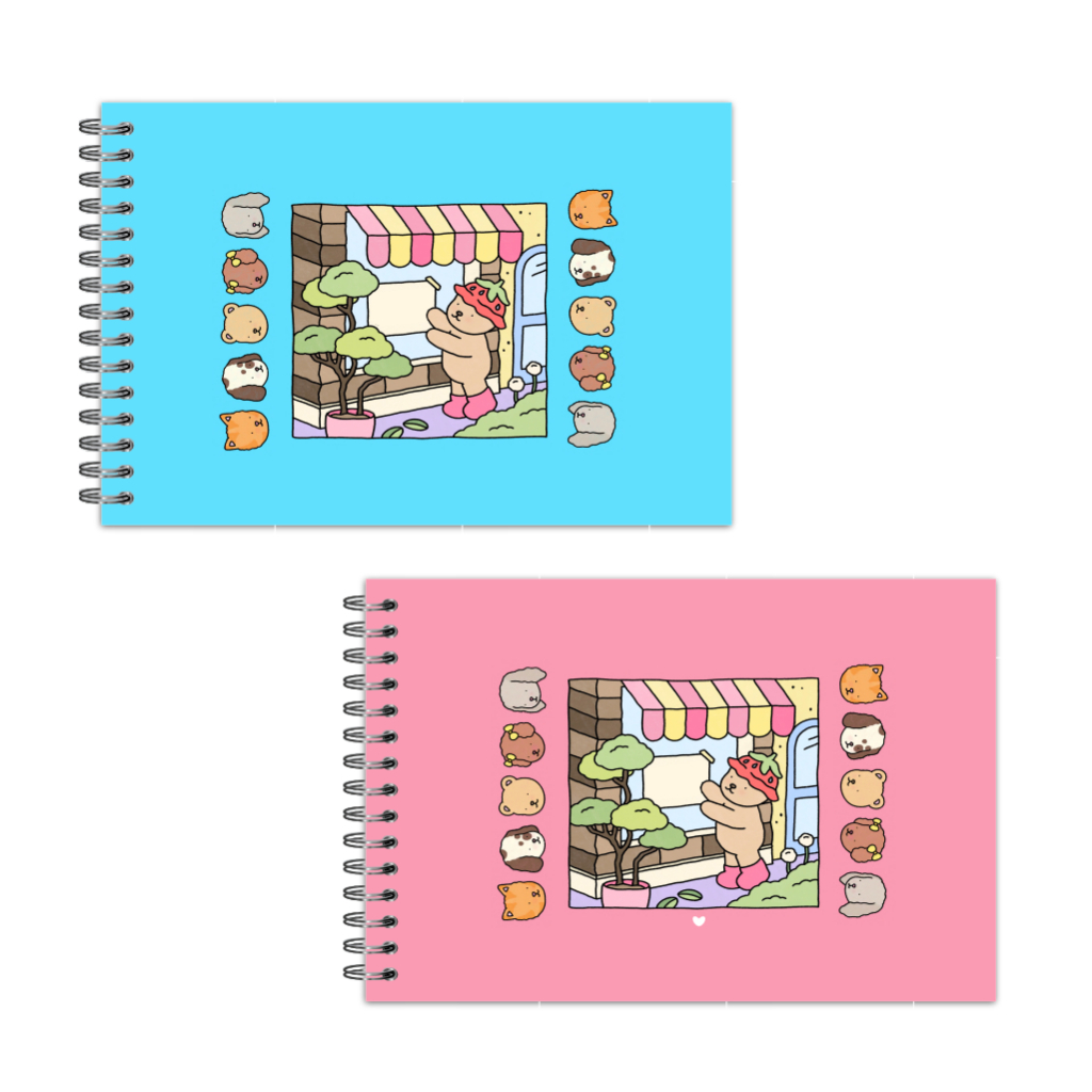Livro para colorir personagens Bobbie Goods Caderno de Desenho para ...