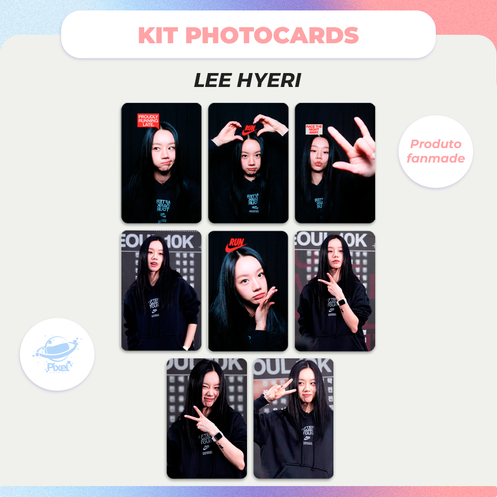 Lee Hyeri | Photocards Fanmade | Shopee Brasil