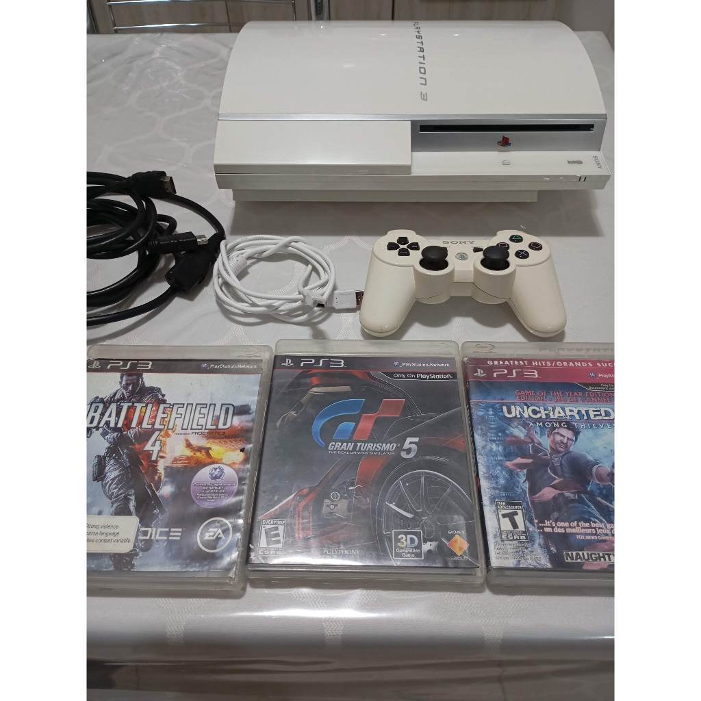 P.l.a.y.s.t.a.t.i.o.n 3 fat ceramic white