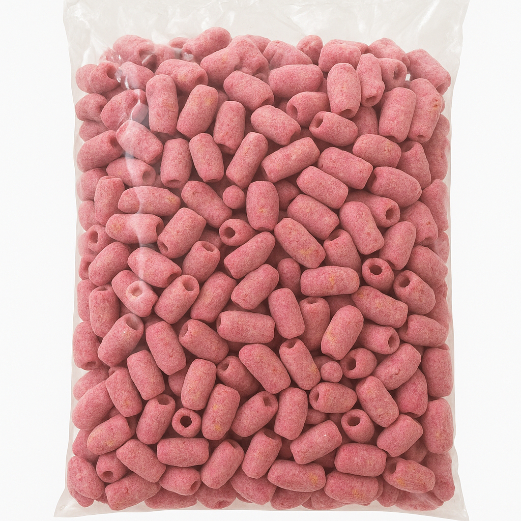 Pipoca De Macarrão Doce Rosa - 500g - Direto da Fábrica - Envio Imediato