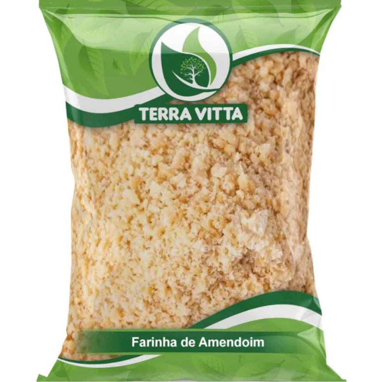 Farinha De Amendoim 1Kg