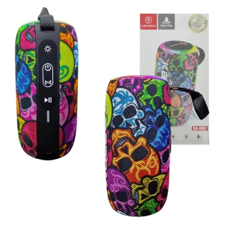 Caixa De Som Bluetooth Caveira Colorida 14w Rms Ipx6 Kapbom em Oferta na Shopee