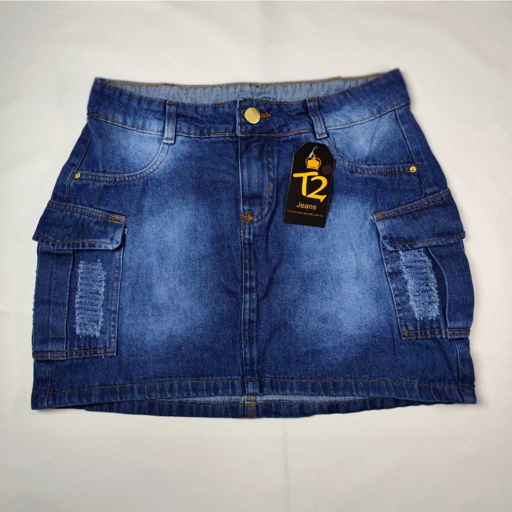 Saias Jeans Feminina No Mercado Livre Saia Feminina Mercado Livre