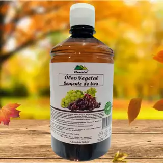 Óleo de Semente de Uva 500ml prensado a frio