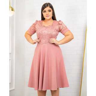 vestido cor goiaba em Promoção na Shopee Brasil 2025