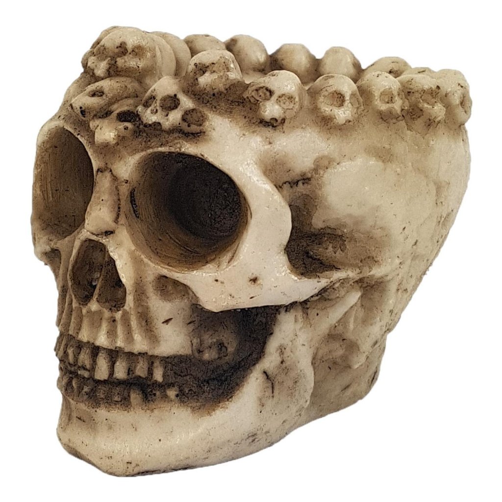 Gorise Portacandele A Forma Di Teschio Di Halloween Con Corona - 9
