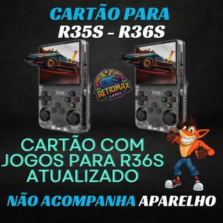 Cartão para R36S Completo Atualizado em Oferta na Shopee