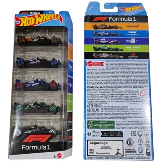 Pack 5 Fórmula 1 Hot Wheels 2024 JBJ78