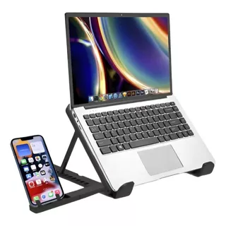 Suporte Notebook Tablet Dobrável Extensor para Celular 13 níveis de ajuste Portátil