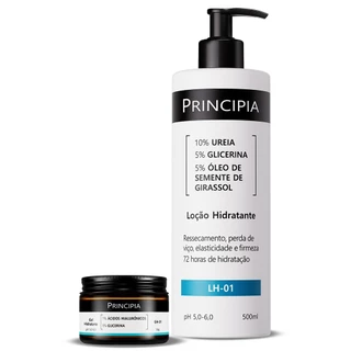 Principia kit Inverno Intenso peles sensíveis- Gel Hidratante + Loção Hidratante (500 mls) em Oferta na Shopee