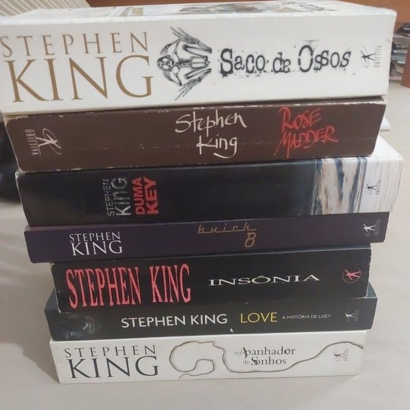Livros de Stephen King ; (52,90 CADA) vários títulos VENDA AVULSA ...