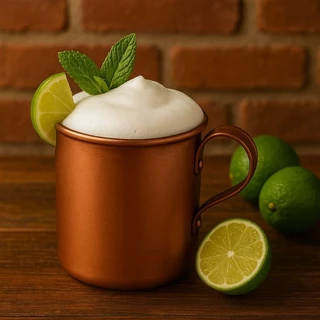 Caneca Para Moscow Mule 350ml Estilo Retrô | kits com 10, 20, 30, 40 E 50 | Caneca Ideal para Drinks