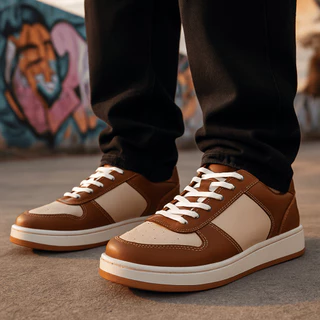 Tenis Sola alta Liso Masculino Oversize Chunky Street Skate Old School Classico Basico Confortavel