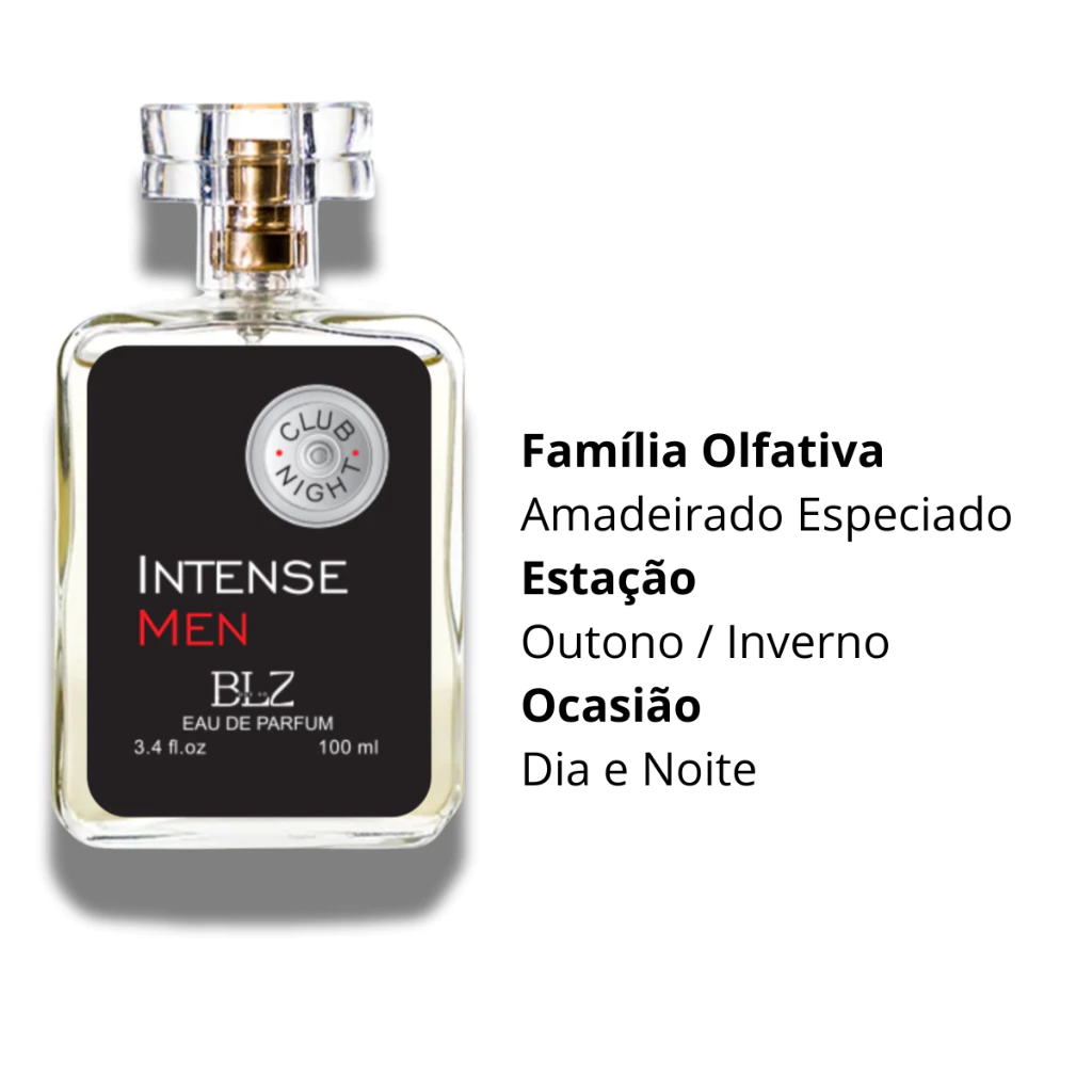 Perfume Masculino Intense Men Pour Homme Eau de Parfum 100ml