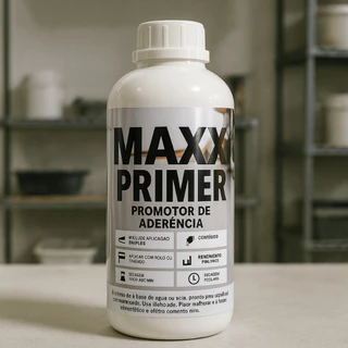 MAXX Primer Promotor de Aderência 1L para Azulejo e Piso com Secagem Rápida