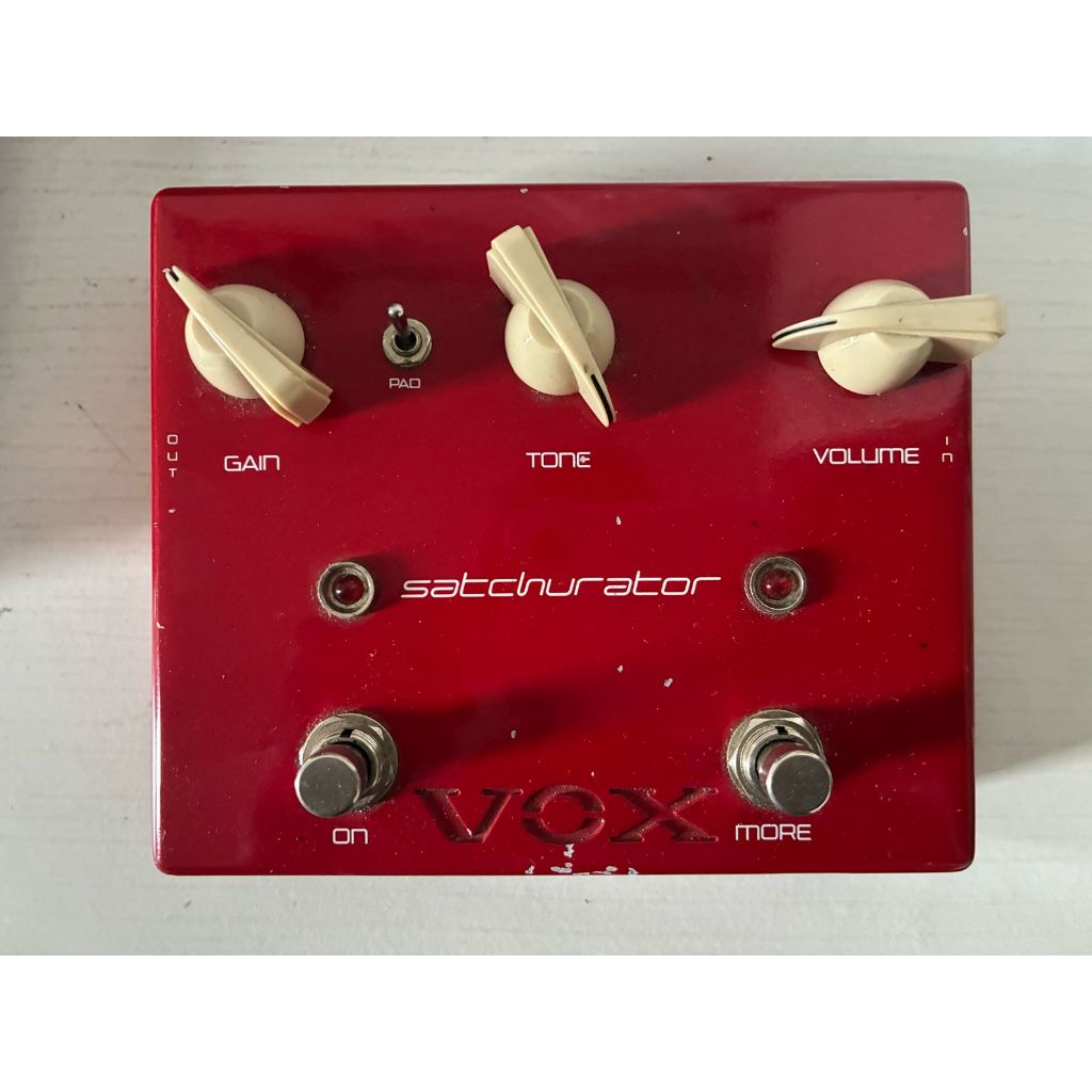Pedal Vox Satchurator Joe Satriani Signature Distortion