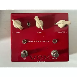 Pedal Vox Satchurator Joe Satriani Signature Distortion