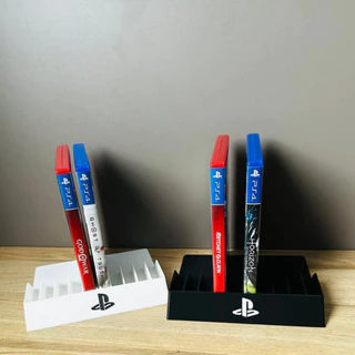Suporte Organizador para Jogos PS3, PS4 e PS5 – Porta Mídias Gamer 3D