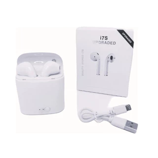 Fone De Ouvido Sem Fio i7S Upgraded Bluetooth Universal