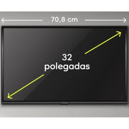 tv smart LED 32 Android 14 Wi fi vários apps instalados