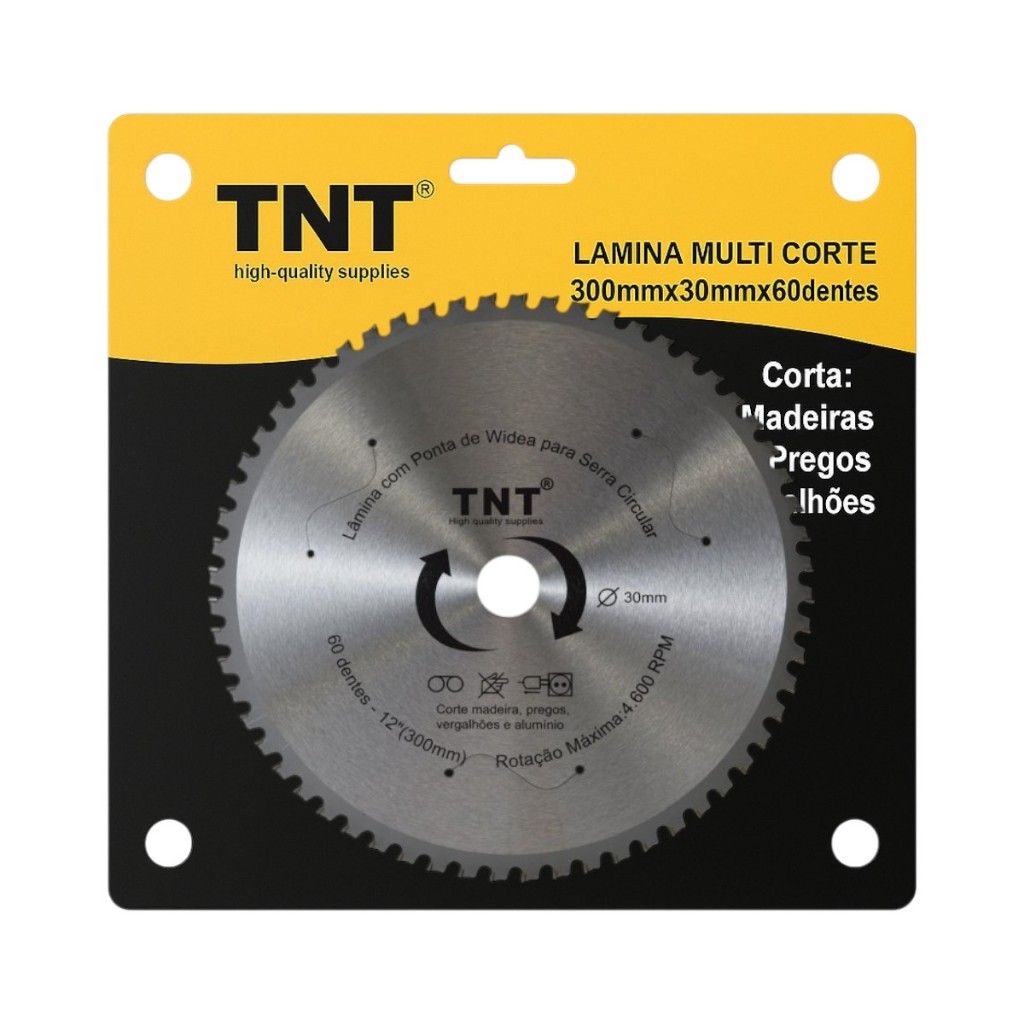 Laminas Serras Circulares Multicorte Corta Tudo TNT ESCOLHA O TAMANHO