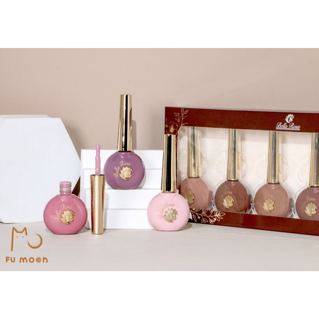 Kit 6 Esmaltes Bella Rosa - Coleção Stations | Shopee Brasil