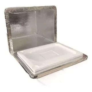 Isopor laminado térmico para entregas de 45 litros somente isopor