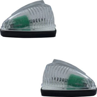 Par Lanterna Teto Corujinha Adaptação Universal Caminhão em Oferta na Shopee