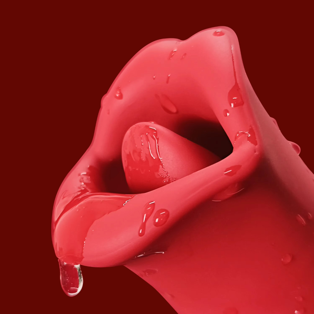 Vibrador Feminino Estimulador Sugador Clitoris Boca Lingua Chupa Abre e Fecha 10 Vibrações Ponto G Sex Shop