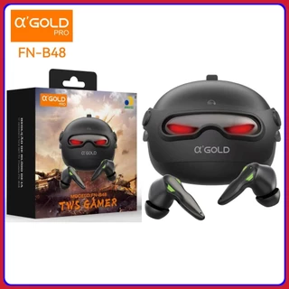 Fone de Ouvido Gamer Bluetooth Fone TWS Gamer Com Redução de ruído original A' Gold FN-B48 em Oferta na Shopee