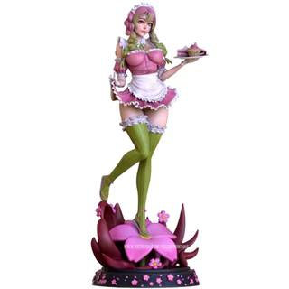 Action Figure Mitsuri Maid- Impressão 3d Resina(sem Pintura)