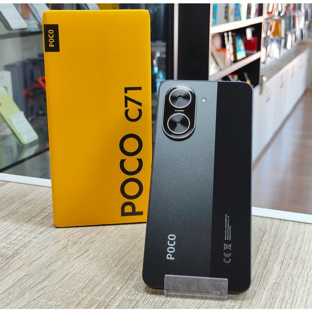 Smartphone Xiaomi Poco C71 Xiaomi Global 128GB 4GB RAM/ Câmera 32MP/ Dual  SIM Tela6.8 - LACRADO | Shopee Brasil