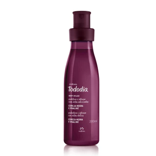 Body Splash Tododia Cereja Negra e Praliné 200 ml