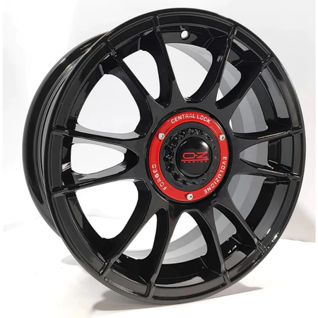 Kit 4 Rodas 17x7,5 4x100/108 Oz Ultra Leggera Preta Scorro S281