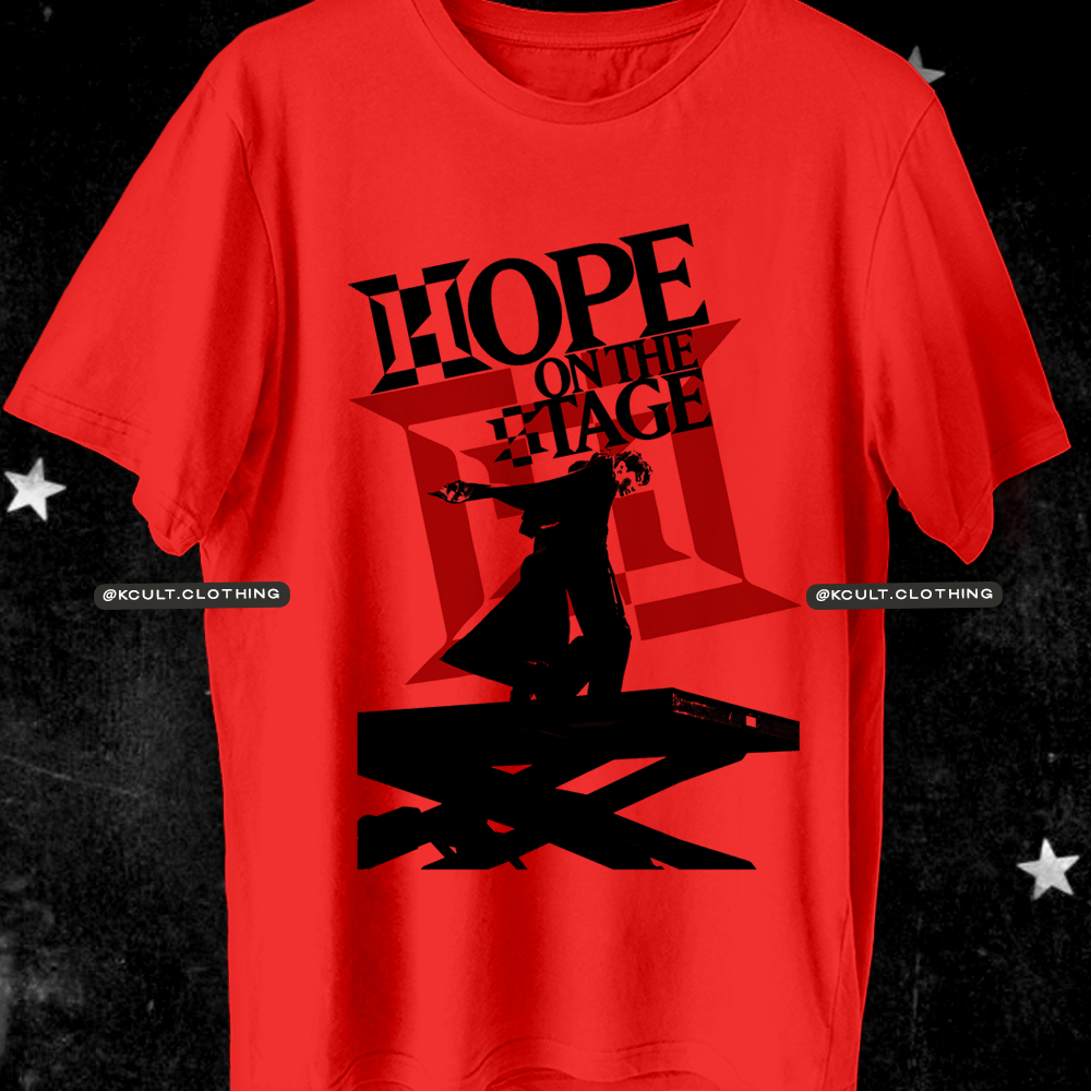 Camiseta Unissex 'HOPE ON THE STAGE' J-Hope Tour BTS | Shopee Brasil