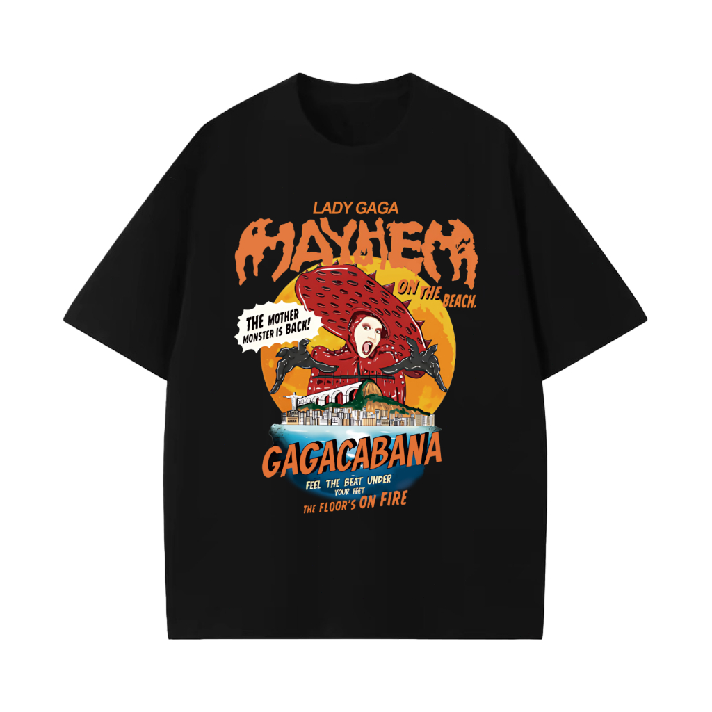Camiseta Premium em Algodão Puro]GXG Gagacabana, Lady Gaga