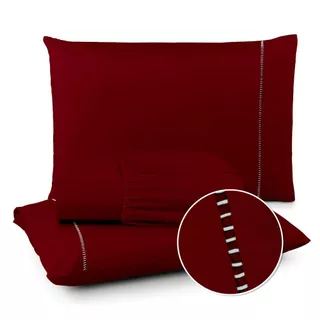 Jogo de lençol Cama Box Berço Solteiro Casal Queen King 400 fios 02 e 03 Peças em Oferta na Shopee