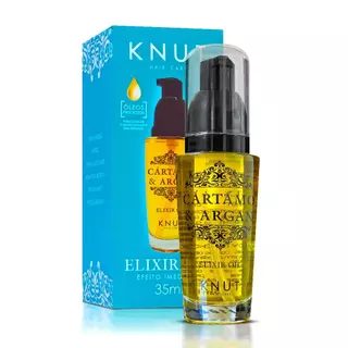 Elixir Knut Cartamo e Argan 35ml Tratamento Capilar em Oferta na Shopee