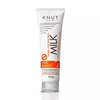 Knut Hair Tratamento Capilar Remedy Milk 130g em Oferta na Shopee