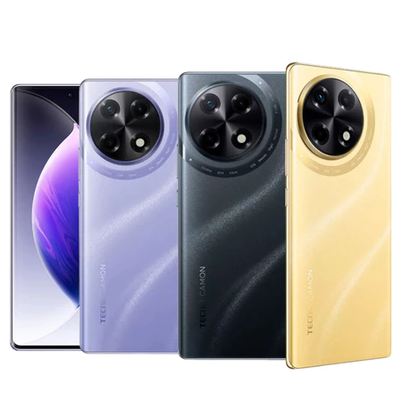 Tecno Camon 30S 4G 256GB 8GB RAM Câmera de 50MP Processador Mediatek Hélio G100 Bateria 5000mAh Versão Global