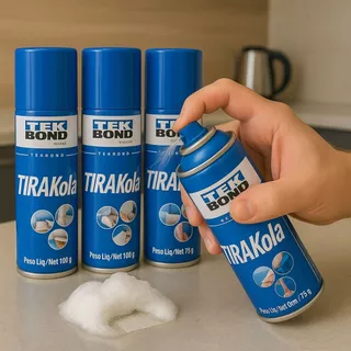 Kit 3/2/1 Tira Grude Removedor Cola Adesivo e Manchas 100ml Tek Bond