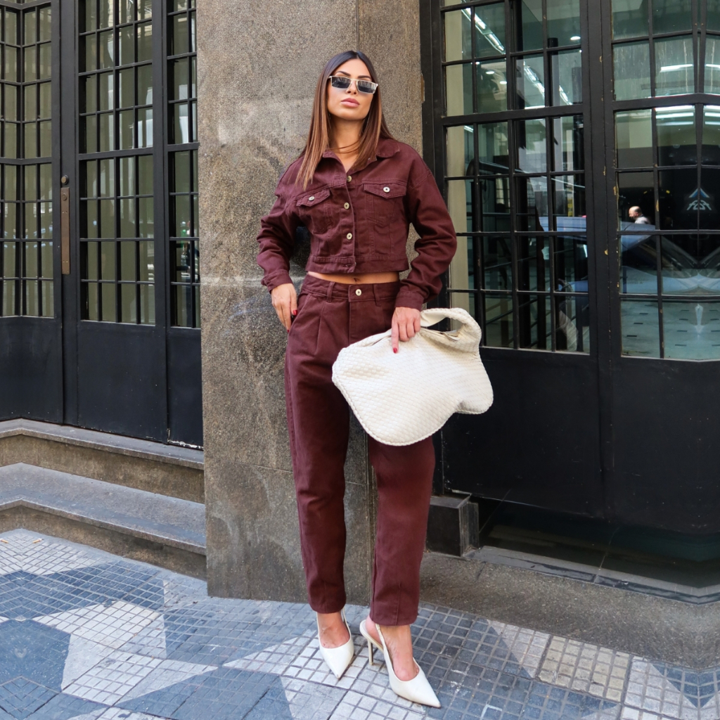 Calça Moda Executiva Feminina Moderna Mulher Executiva Roupas
