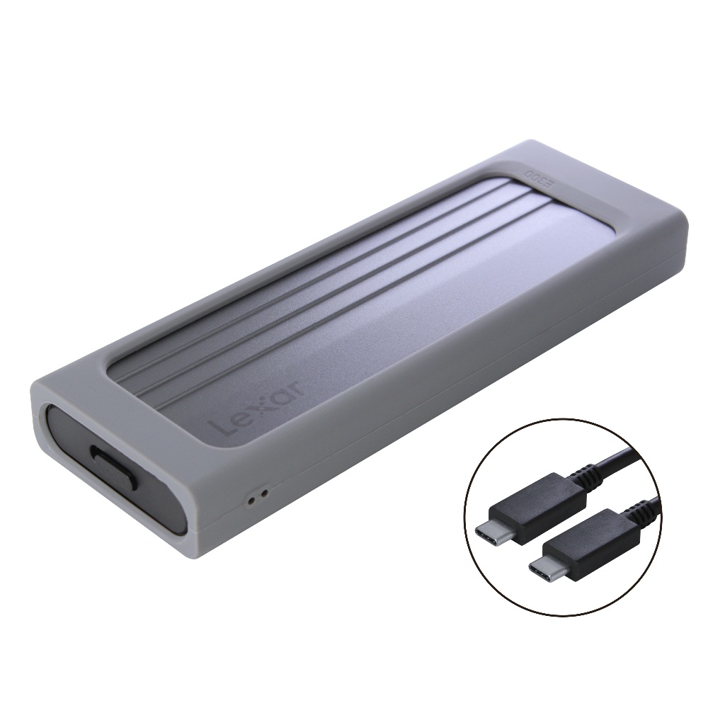 Case Externo Lexar Ssd M.2 Nvme Usb-c Gen2 10gbps